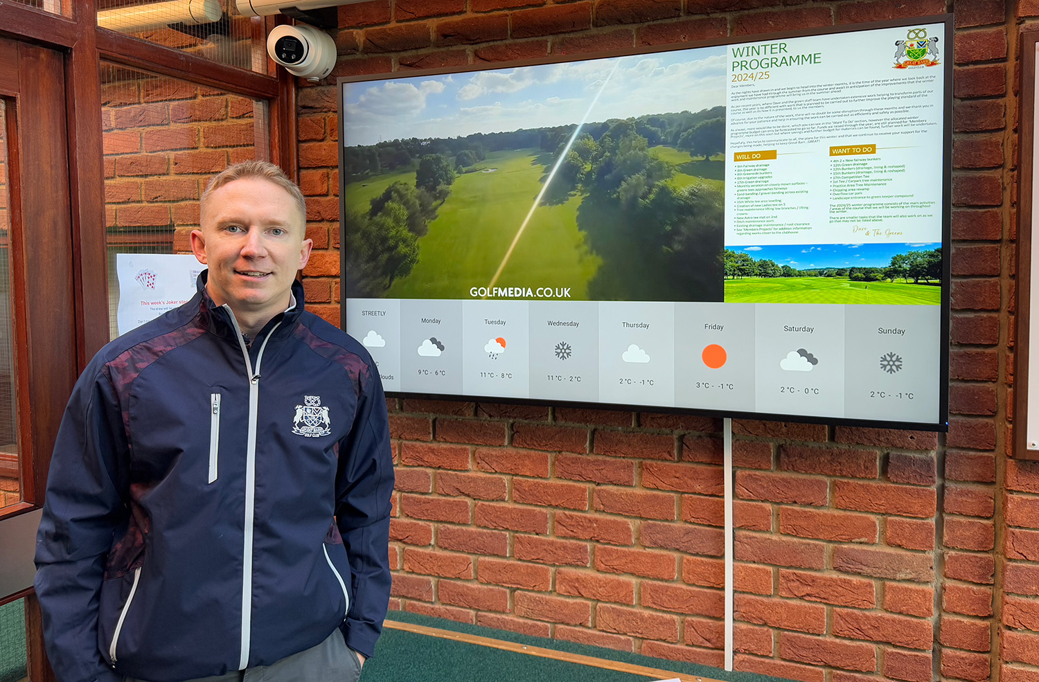 Great Barr Golf Club - Screen now live with fly through.